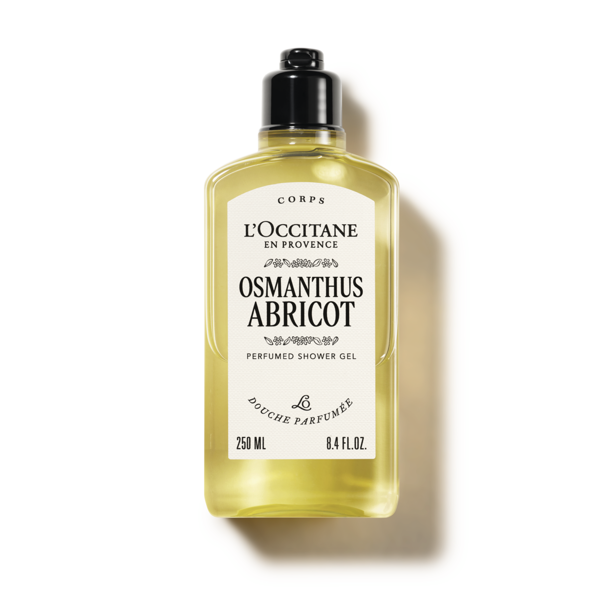 Osmanthus Abricot parfimēta dušas želeja