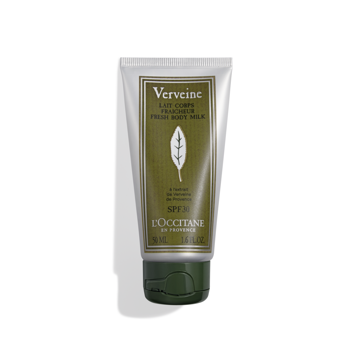 Verbēnas ķermeņa pieniņš ar SPF30 (ceļojumu izmērs)