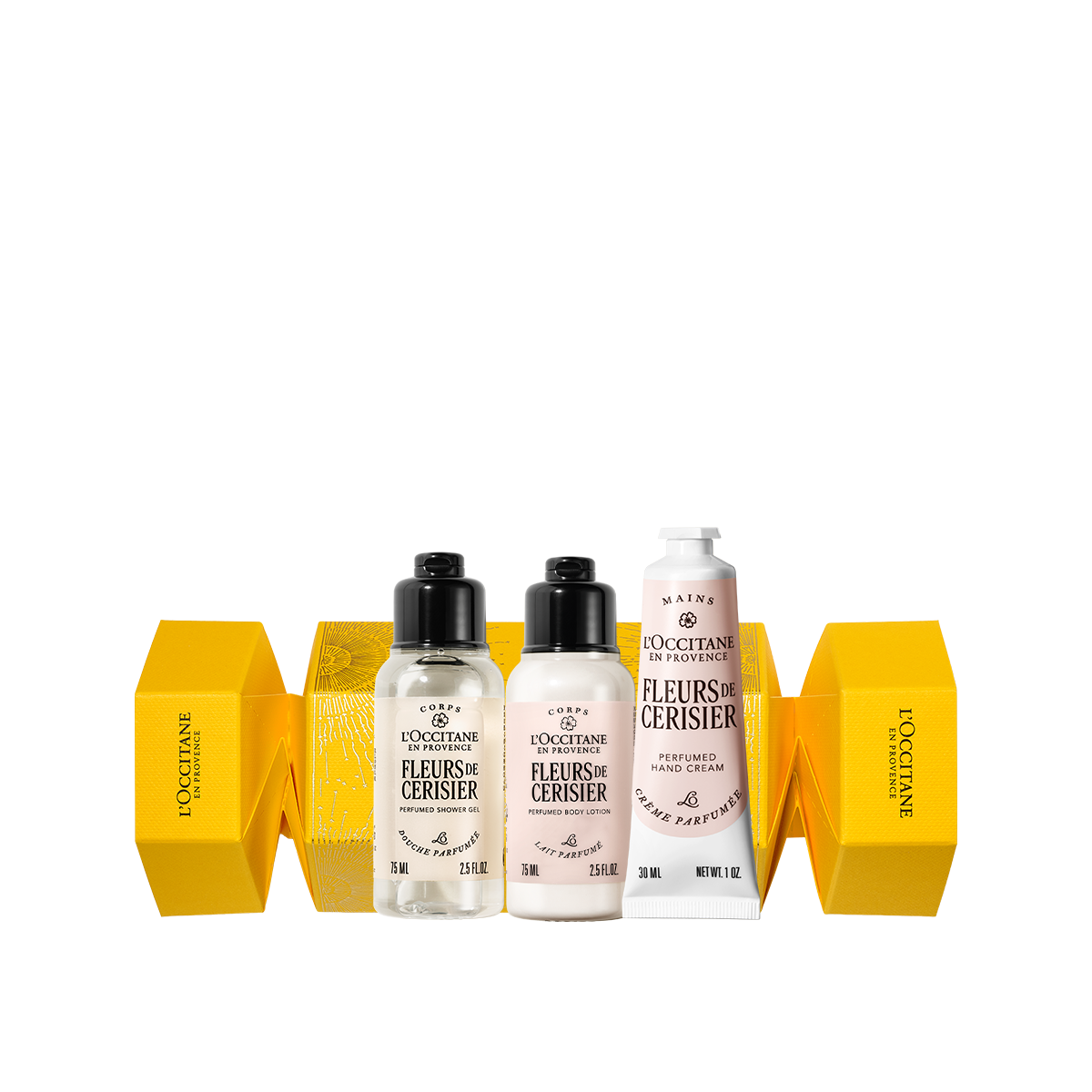 Fleurs de Cerisier produktu mini komplekts