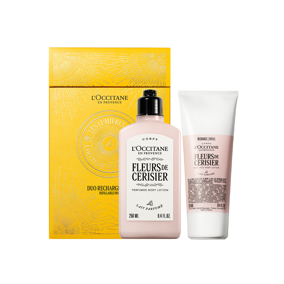 Fleurs de Cerisier ķermeņa kopšanas duets