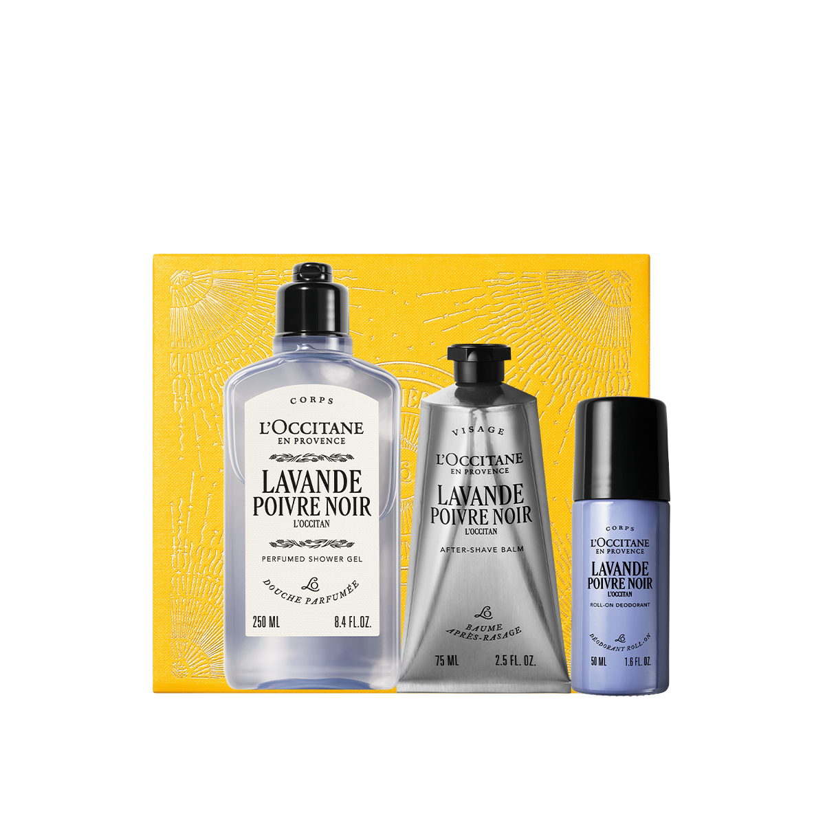 Lavande Poivre Noir trio viņam