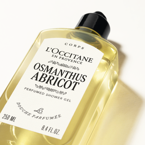 Osmanthus Abricot parfimēta dušas želeja