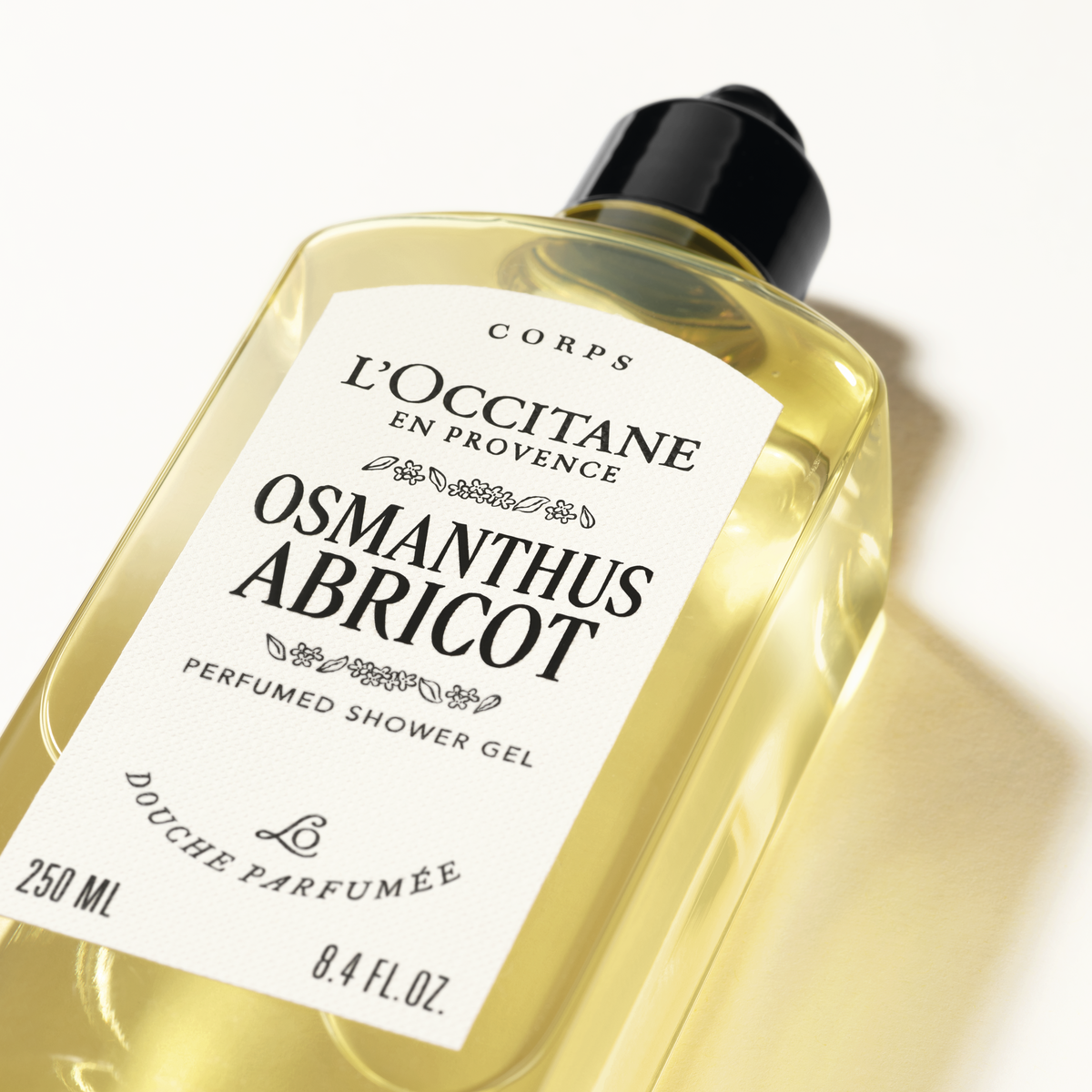 Osmanthus Abricot parfimēta dušas želeja