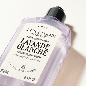 Lavande Blanche parfimēta dušas želeja