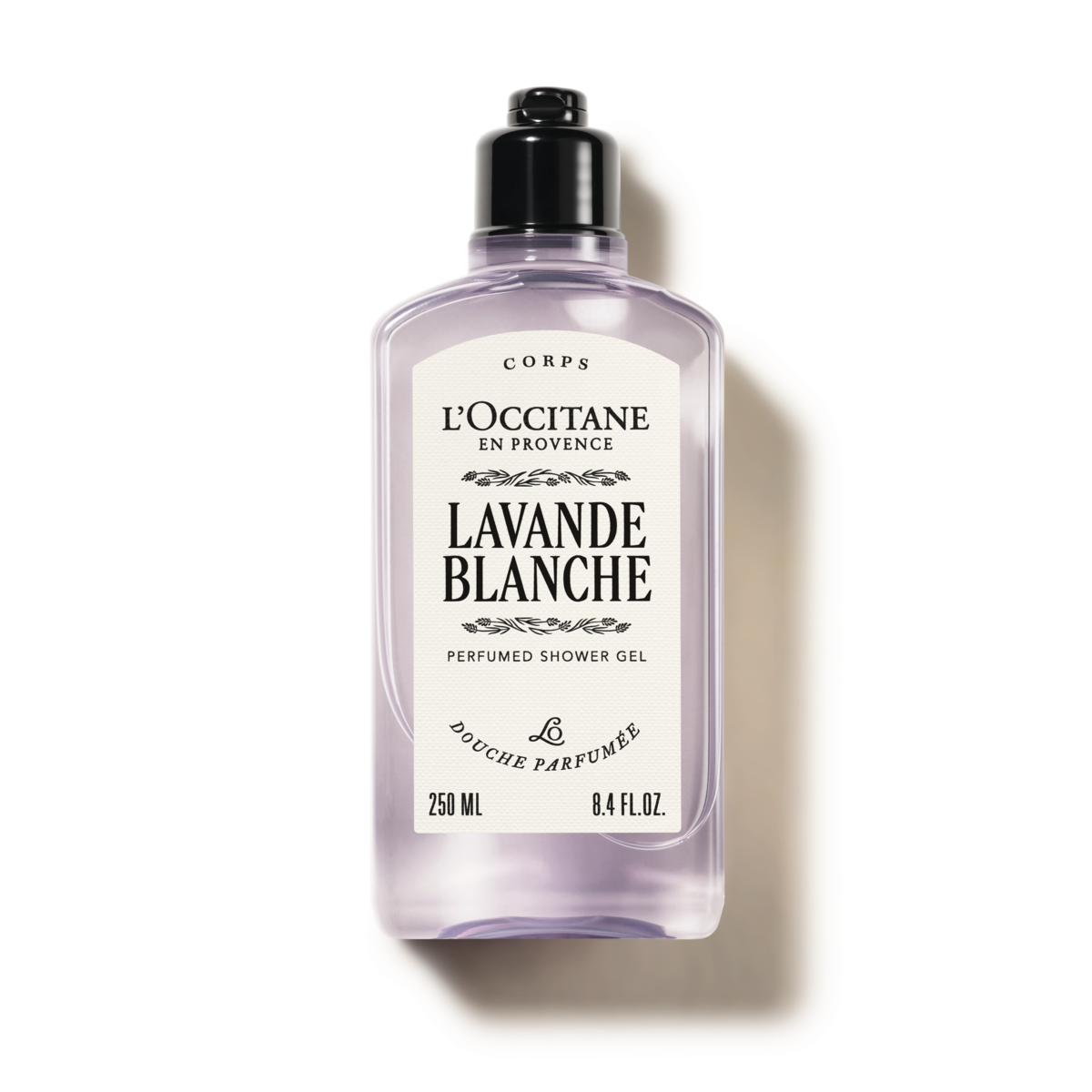 Lavande Blanche parfimēta dušas želeja
