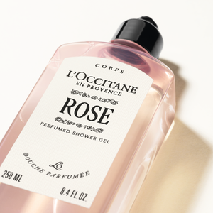 Rose parfimēta dušas želeja