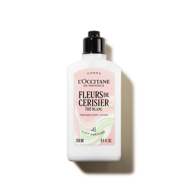 Fleurs de Cerisier Thé Blanc perfumed body lotion