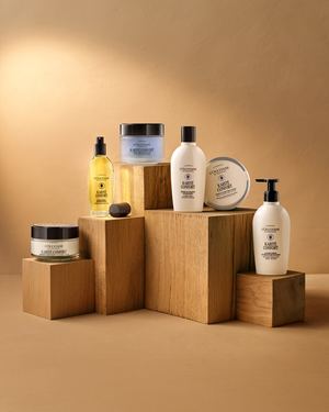 Bagātīgas tekstūras šī sviesta ķermeņa losjons