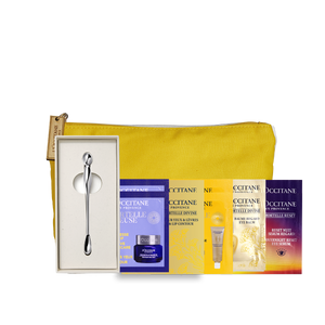 Acu zonas kopšanas paraugu komplekts somiņā ar spatulu