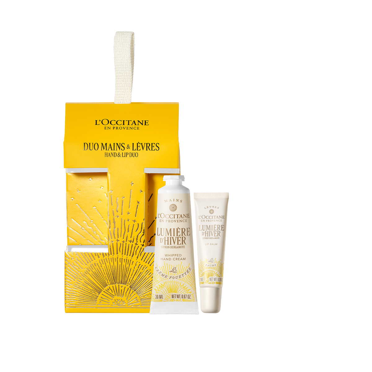 Lumiere d'Hiver duets rokām un lūpām