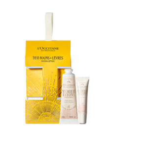 Premiers Rayons duets rokām un lūpām