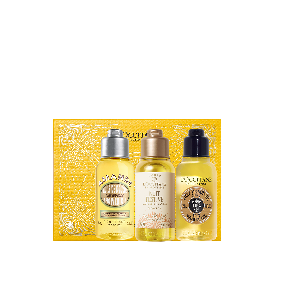 Dušas eļļu izlase