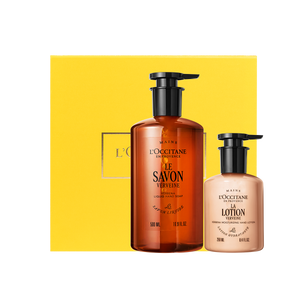 Šī sviesta verbēnas dāvanu komplekts rokām