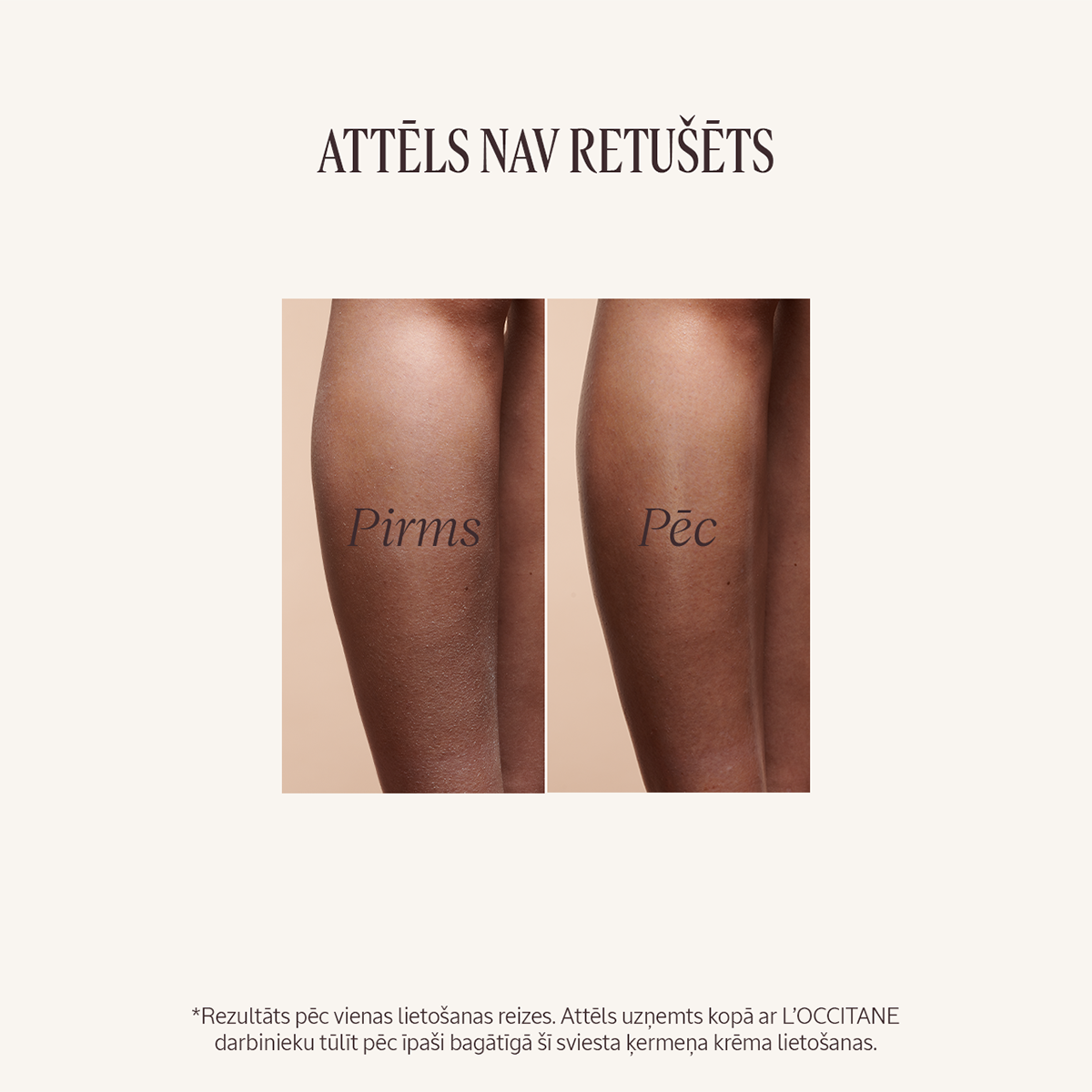 Šī sviesta barojošs ķermeņa krēms, uzpildāmais iepakojums