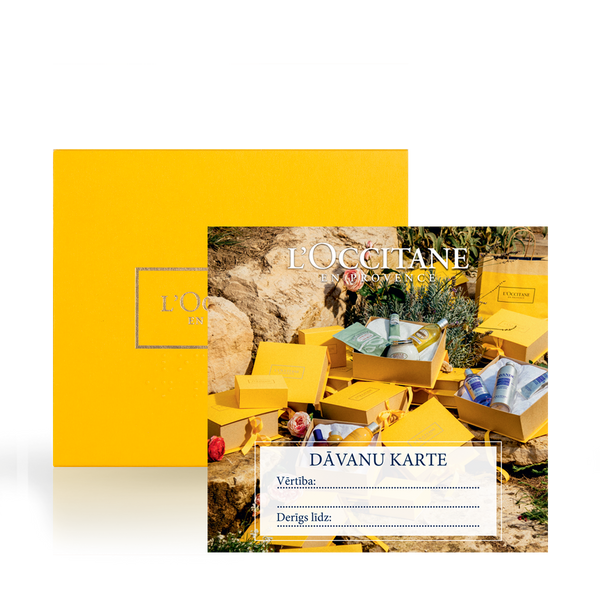 L'OCCITANE dāvanu karte 20 EUR
